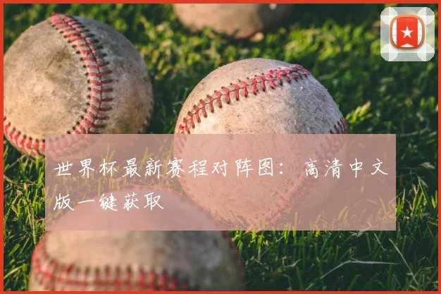 世界杯最新赛程对阵图：高清中文版一键获取
